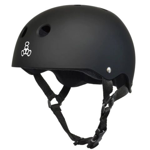 TRIPLE 8 SWEATSAVOR HELMET BLACK MATTE