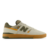 New Balance Numeric Jamie Foy 306 Cup Timberwolf/Dark Moss skate shoe side view