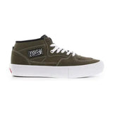 Vans Half Cab Skate shoes Dark Olive product image on white background