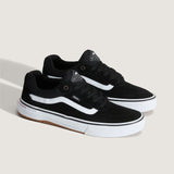 Vans Skate Kyle Walker Wafflecup Black/White pair angled view