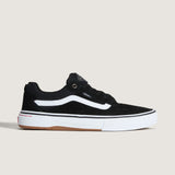 Vans Skate Kyle Walker Wafflecup Black/White single shoe side profile facing right