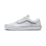 Vans Skate Old Skool Skate shoe Reflective True White product image on white background