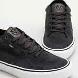 Vans Skate Rowan Shoes - Asphalt/White