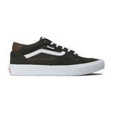 Vans - Skate Rowan Shoes - Green / Brown product image on white background