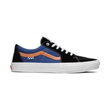 Vans Skate Sk8-low Dragon Flame Blue/Orange Shoes product image on white background