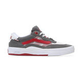 VANS WAYVEE GRAY/RED product image on white background