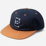 BAKER CAPITAL B NAVY/TAN SNAPBACK