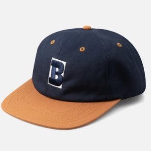 BAKER CAPITAL B NAVY/TAN SNAPBACK