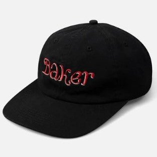 BAKER TIMES NEW BLACK SNAPBACK