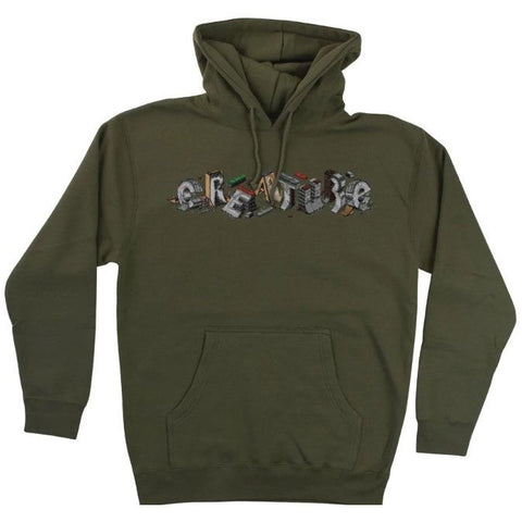 CREATURE SLAB DIY ARMY GREEN HOODIE