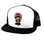 DOGTOWN RED DOG PATCH MESH HAT BLACK/WHITE