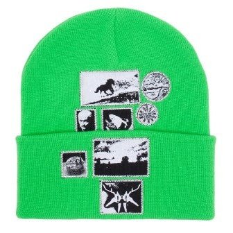 FUCKING AWESOME SPIDER PATCH CUFF BEANIE