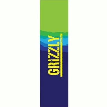 GRIZZLY 9" RANGE STAMP BLUE GREEN PERFORATED SHEET