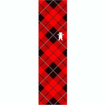 GRIZZLY 9" SCOTCH ON THE ROCKS RED PERFORATED SHEET