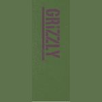 GRIZZLY STAMP NECESSITIES GREEN PURPLE PERFORATED SHEET