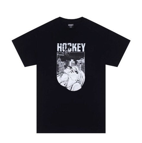 HOCKEY SKATEBAORDS LOOK UP TEE BLACK SZ XL