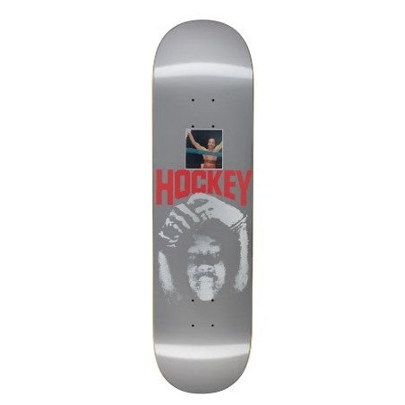 HOCKEY SKATEBOARDS CALEB DEBUT DECK SILVER 8.25