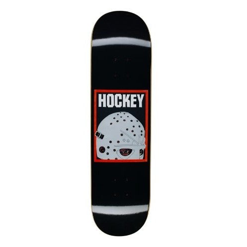 HOCKEY SKATEBOARDS HALF MASK DECK BLACK – Parkside Skateshop