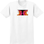 KROOKED FACE OFF SHIRT WHITE RED