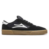 LAKAI CAMBRIDGE BLACK / GUM SUEDE SKATE SHOES
