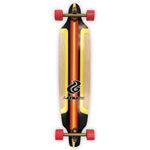 LAYBACK FINISH LINE RED DROP THROUGH LONGBOARD COMPLETE 9.00 X 41.00