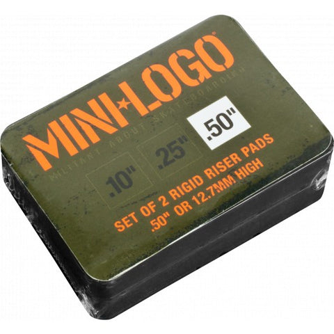 Mini Logo .50" Rigid Riser 2 pack