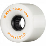 Mini Logo A.W.O.L Skateboard Wheels 55mm 80A White 4pk