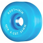 Mini Logo Skateboard Wheels A-cut "2" 101A Blue 4pk