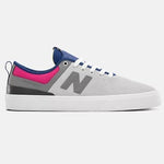 NEW BALANCE NUMERIC 379 GREY / NAVY / PINK SKATE SHOES