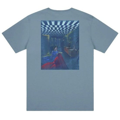 PICTURE SHOW SKATEBOARDS BLUE LODGE TEE
