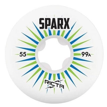 RICTA SPARX SKATEBOARD WHEELS 99A 55M