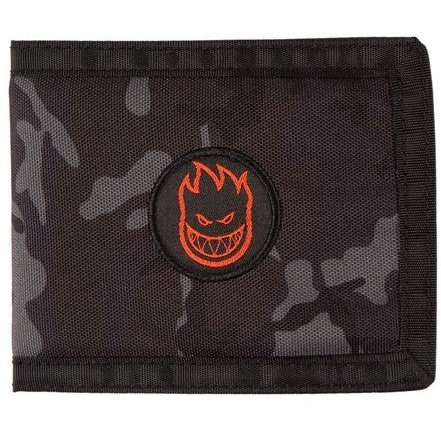 SPITFIRE BIGHEAD BI FOLD WALLET BLACK CAMO