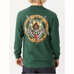 SPITFIRE TOUCH OF SATAN LONG SLEEVE FOREST GREEN
