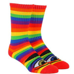 Toy Machine Sect Eye Crew Socks - Rainbow